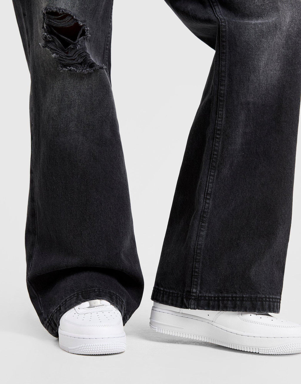 Spark Applique Wide Leg Jeans