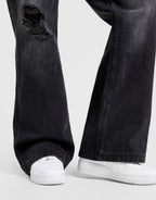 Spark Applique Wide Leg Jeans