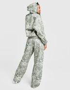 Woodland All Over Print Wide Joggers