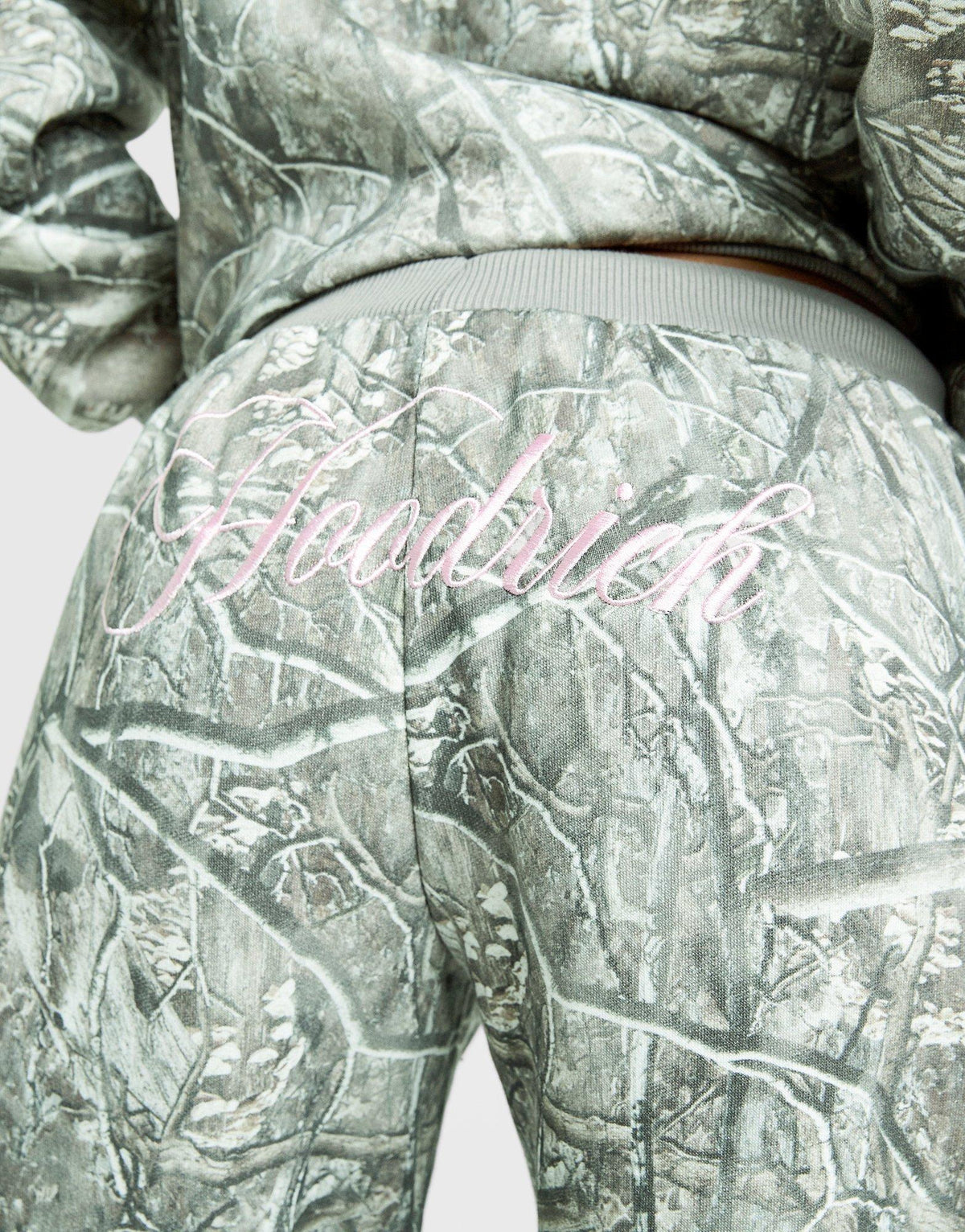 Woodland All Over Print Wide Joggers