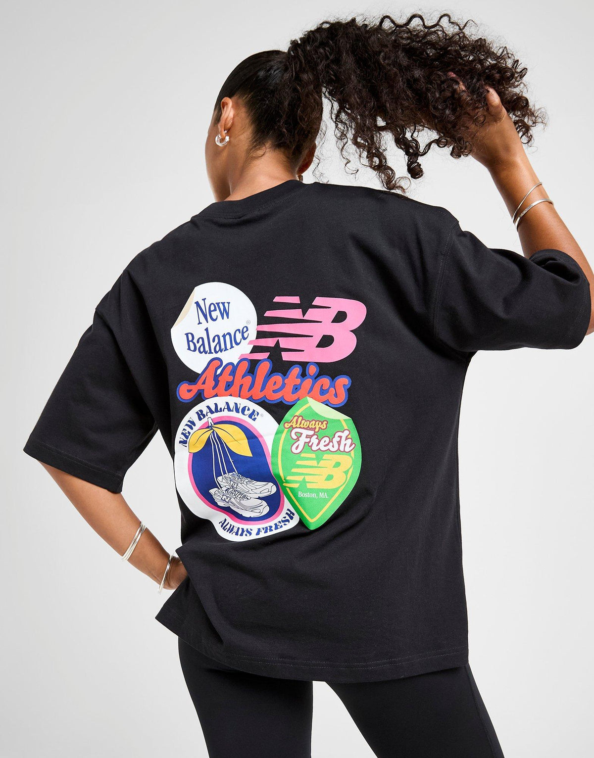 Sticker Boyfriend T-Shirt