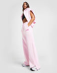 Bubble Graphic Wide Leg Joggers