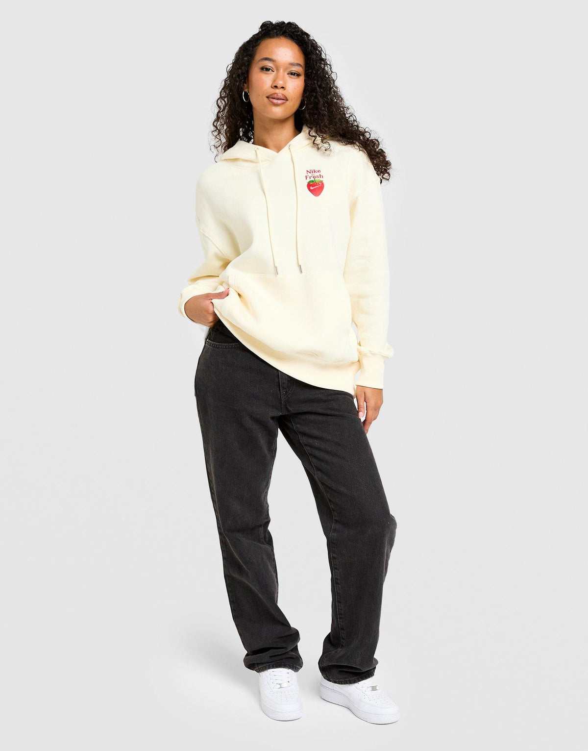 Strawberry Graphic Overhead Hoodie