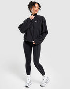 Training One Velvet Binding 1/4 Zip Polar Fleece