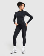 Training One Velvet Binding Leggings