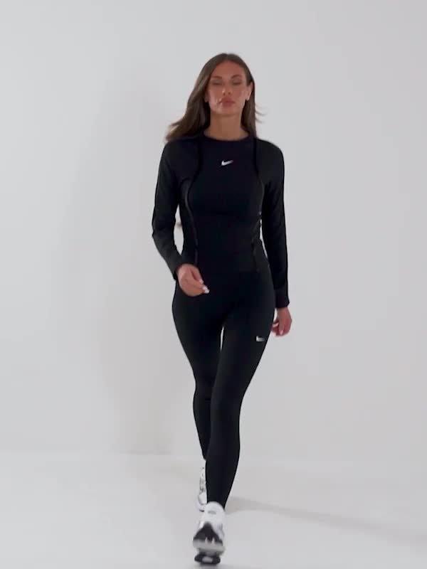 Training One Velvet Binding Long Sleeve Top