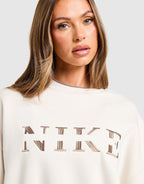 Oversized Crop Sweatshirt