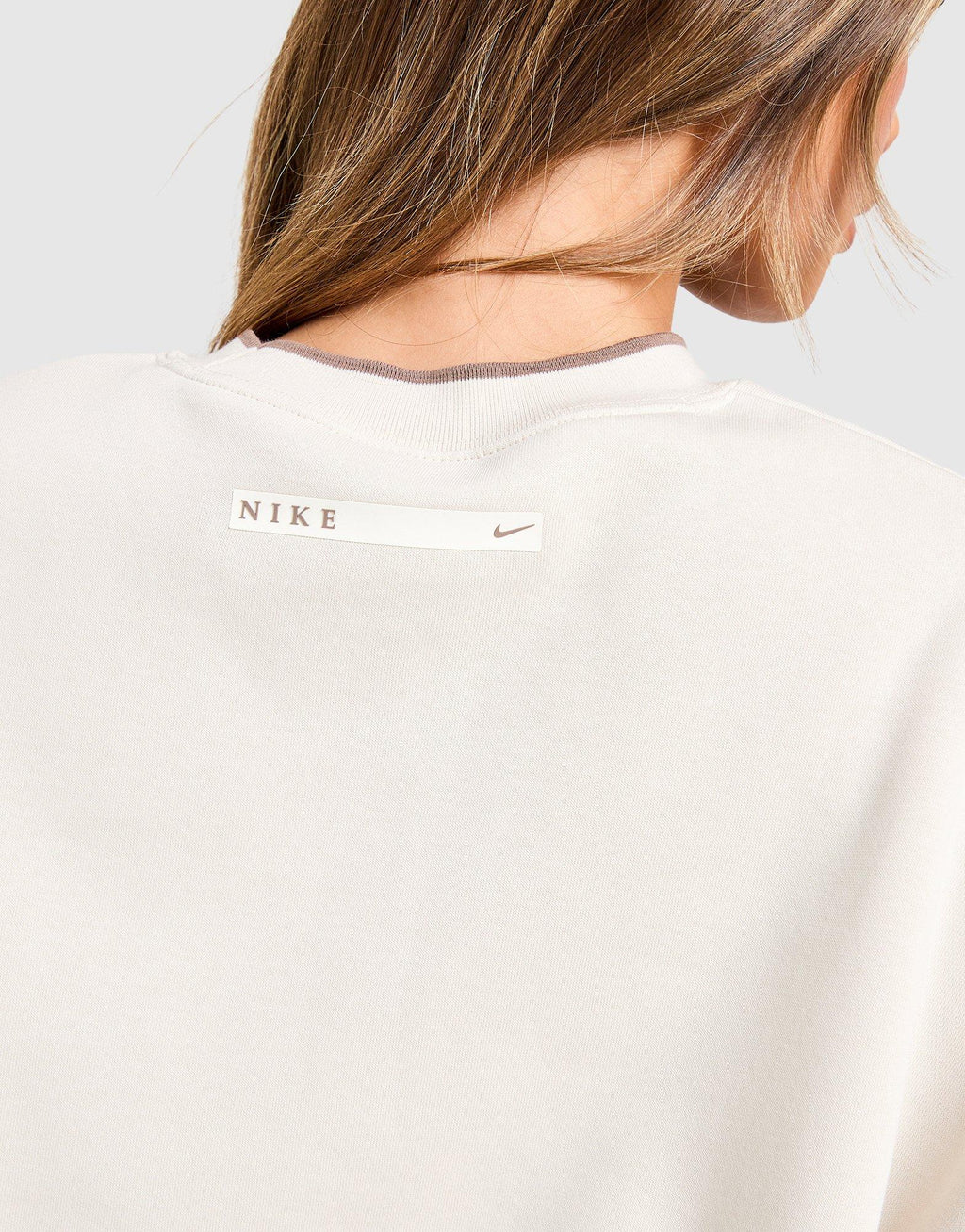 Oversized Crop Sweatshirt