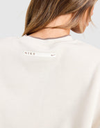 Oversized Crop Sweatshirt