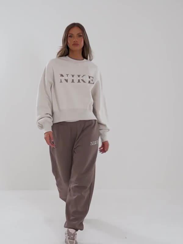 Oversized Crop Sweatshirt