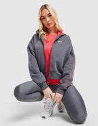 Double Wordmark Cropped Hoodie