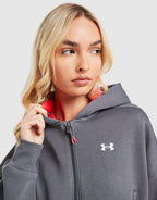Double Wordmark Cropped Hoodie
