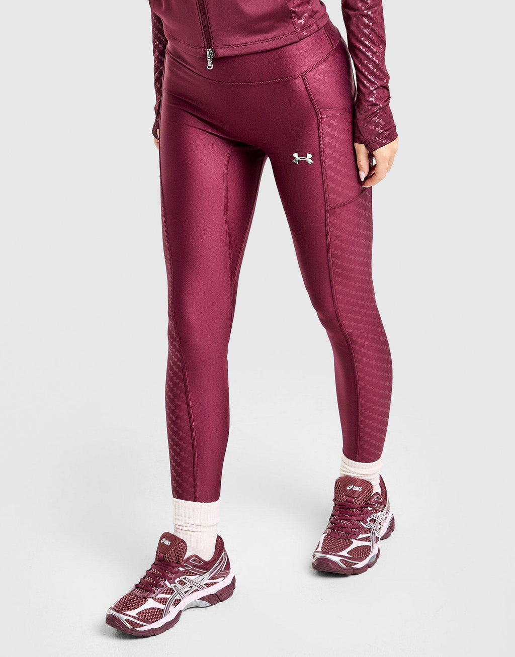 Embossed Leggings