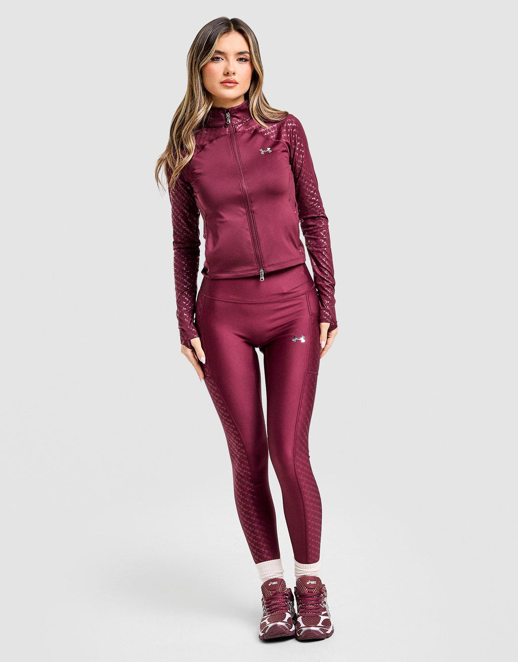 Embossed Leggings