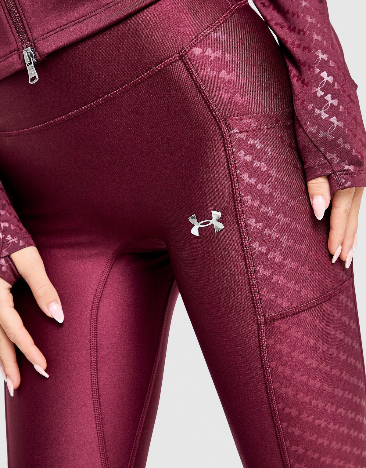 Embossed Leggings