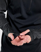 Reflective Running 1/4 Zip Top