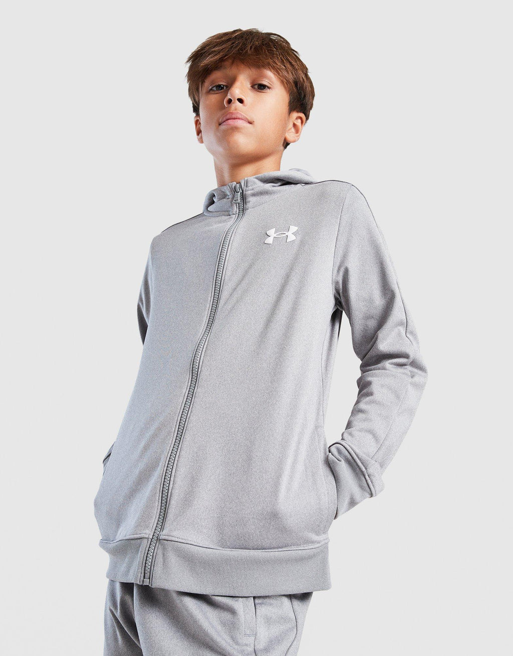 Brawler Knit Full Zip Tracksuit Junior