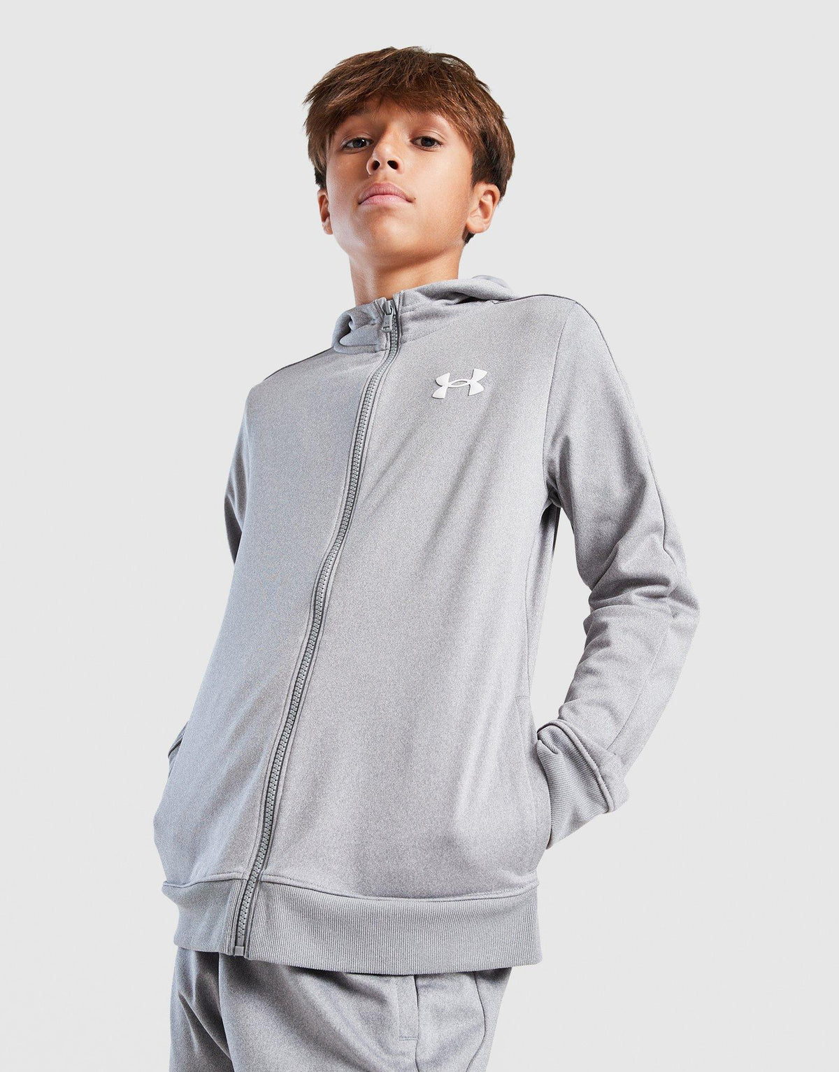 Brawler Knit Full Zip Tracksuit Junior