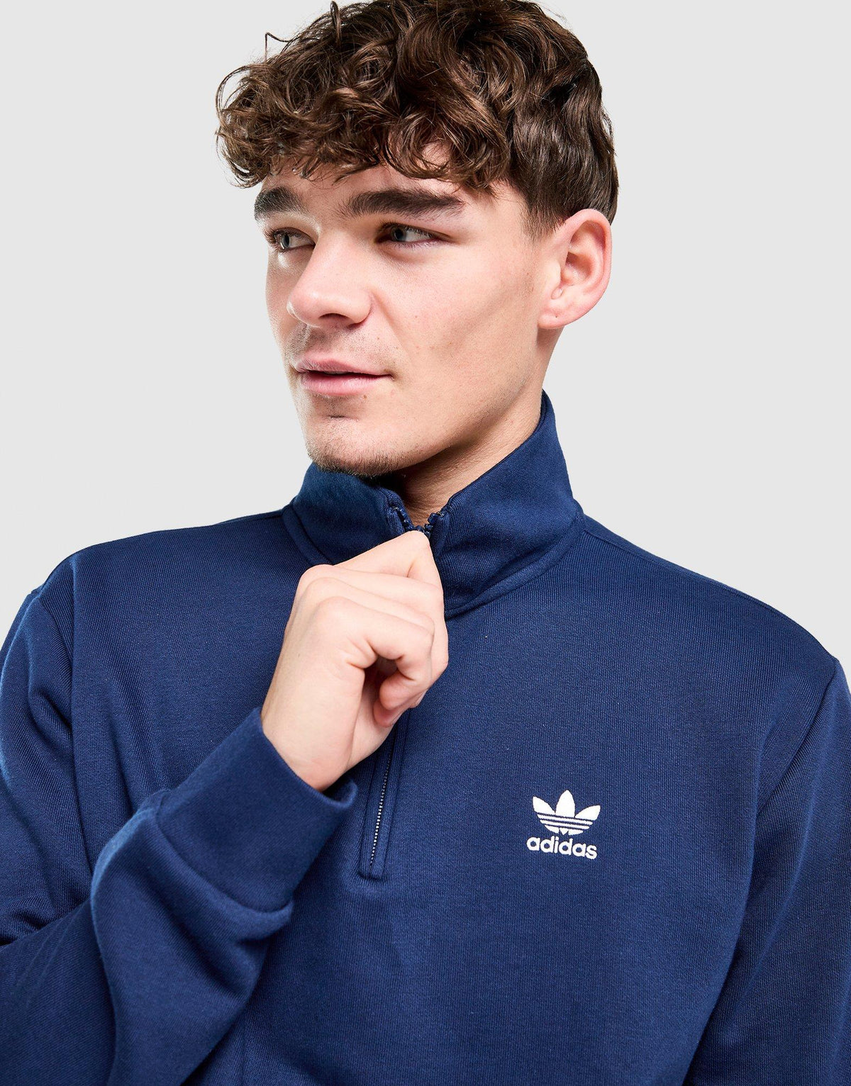 Trefoil Essentials 1/4 Zip Sweatshirt