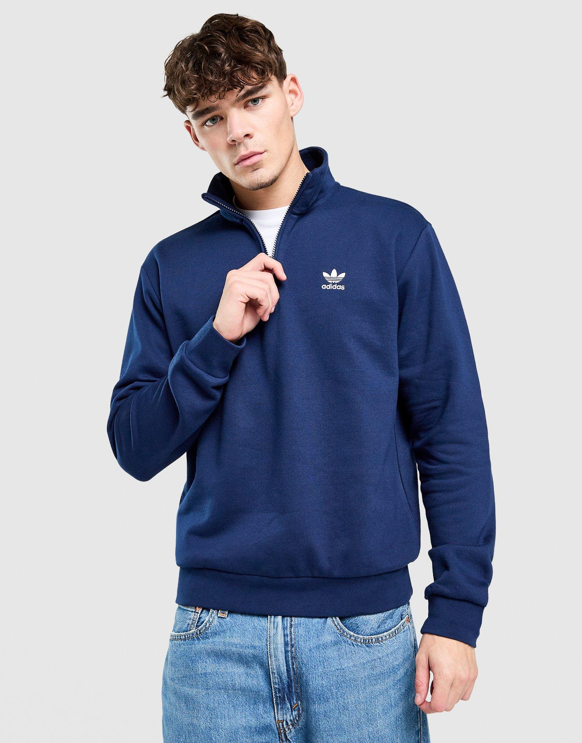Trefoil Essentials 1/4 Zip Sweatshirt