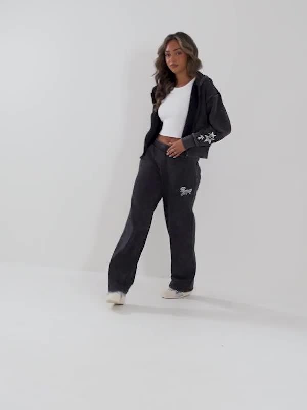 Hoops Wide Leg Joggers