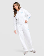 Hoops Crop Full Zip Hoodie