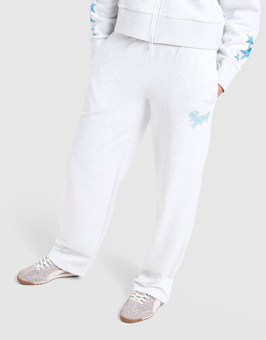 Hoops Wide Leg Joggers