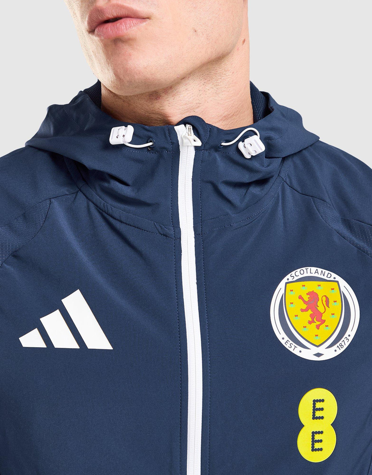 Scotland Tiro Travel Full Zip Windbreaker Jacket