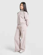 Girls' Woven Wide Leg Tracksuit Junior