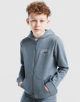 Script Full Zip Hoodie Junior