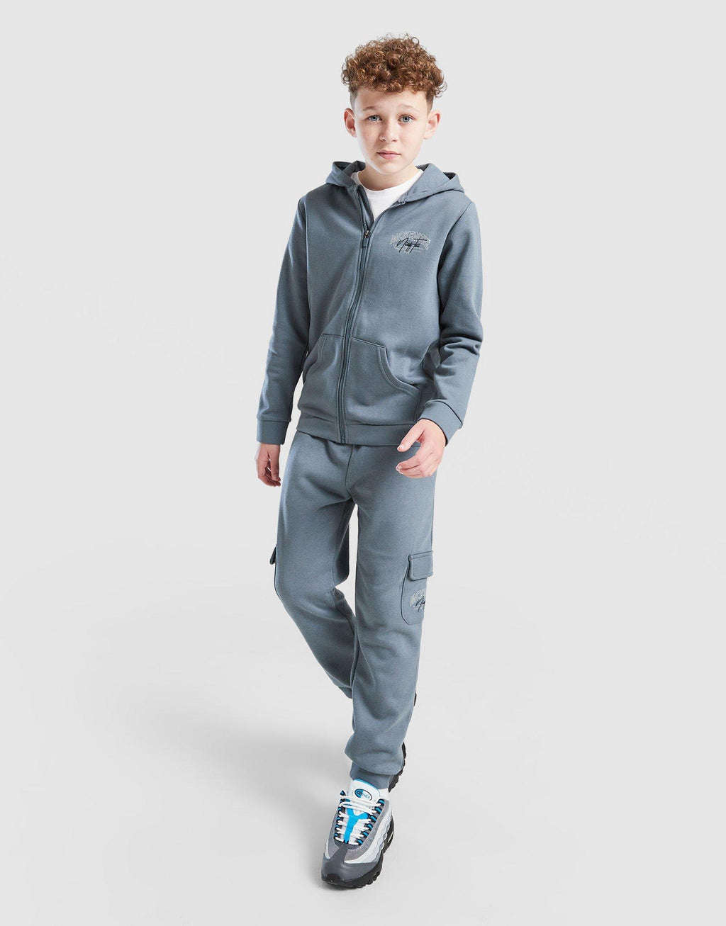 Script Full Zip Hoodie Junior