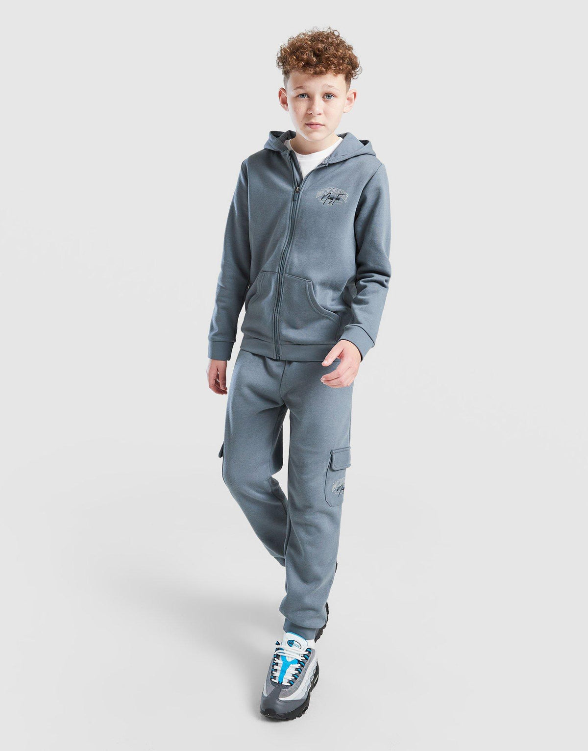 Script Full Zip Hoodie Junior