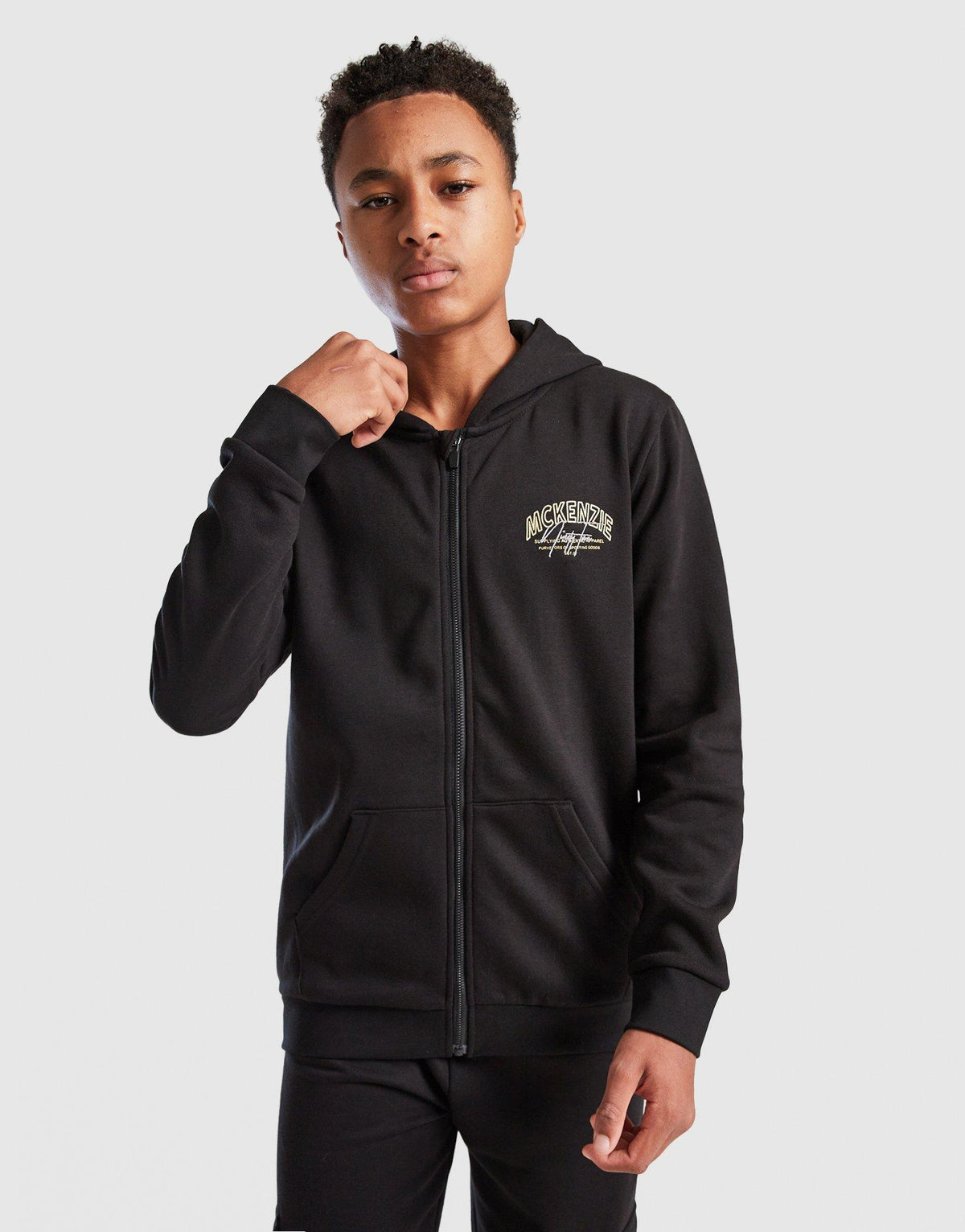 Script Full Zip Hoodie Junior