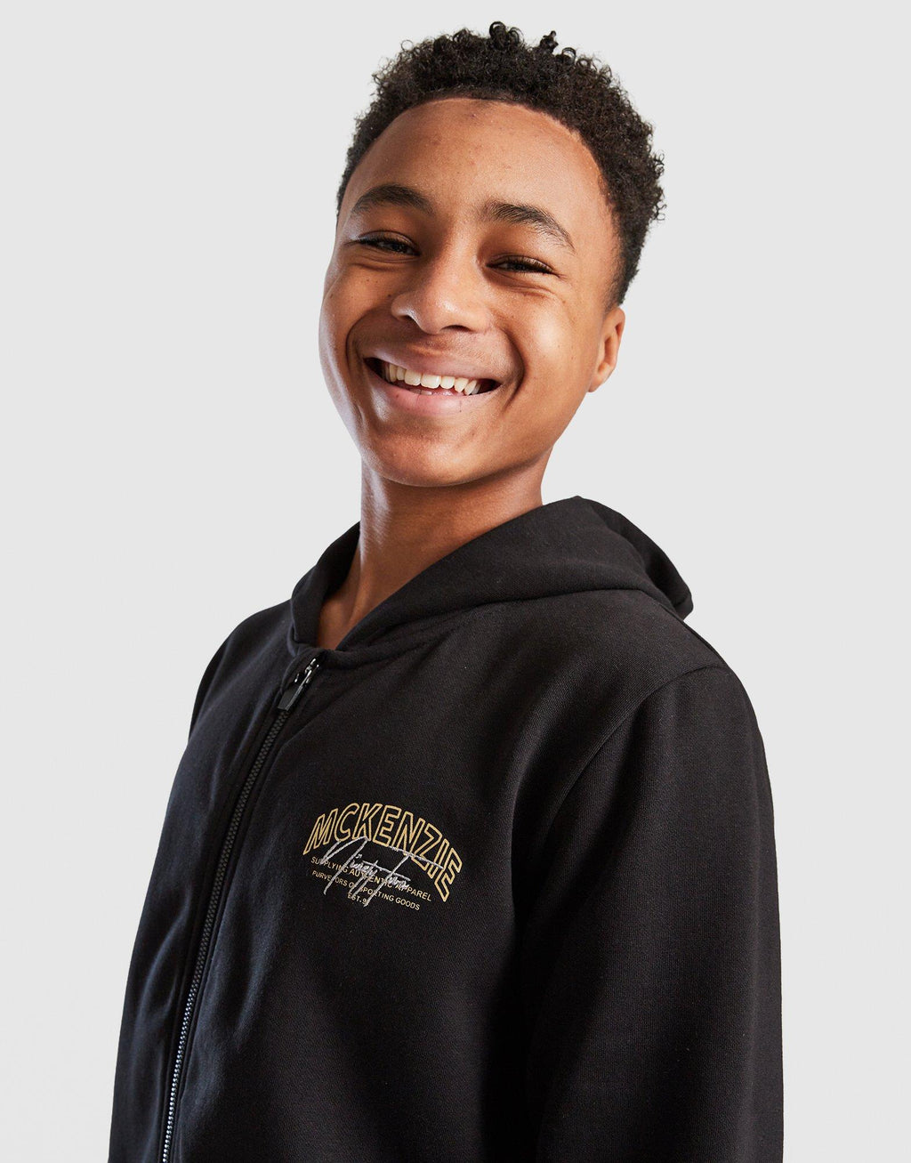 Script Full Zip Hoodie Junior