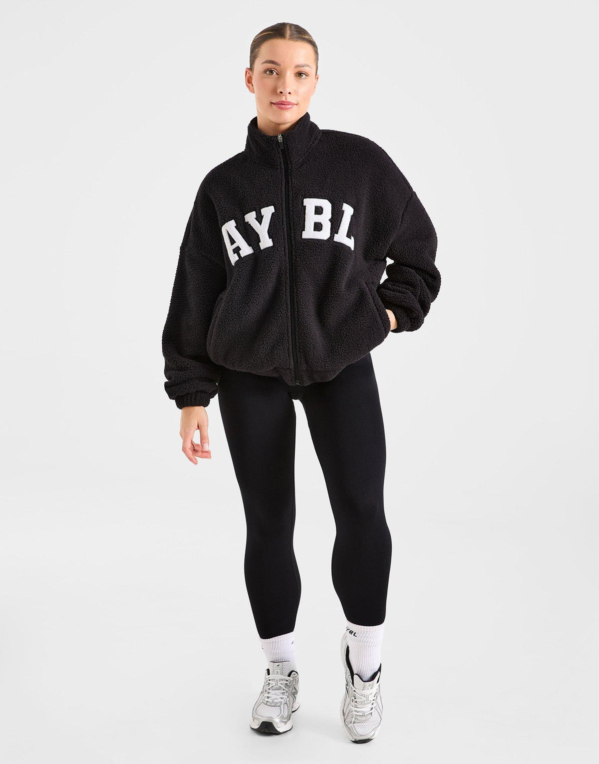 Varsity Sherpa Fleece Jacket