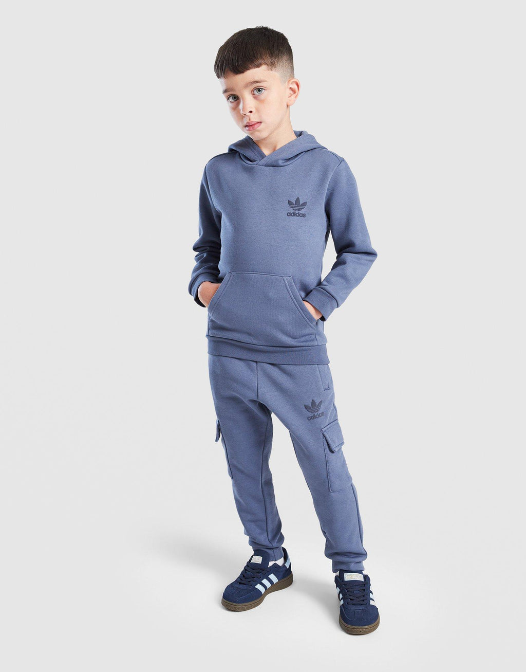 Essential Overhead Hooded Tracksuit Children