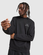Emblem Fleece Crew Neck Pullover