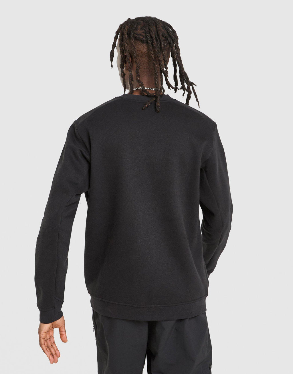 Emblem Fleece Crew Neck Pullover