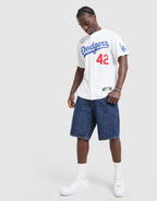 MLB LA Dodgers Robinson #42 Home Jersey