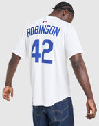 MLB LA Dodgers Robinson #42 Home Jersey