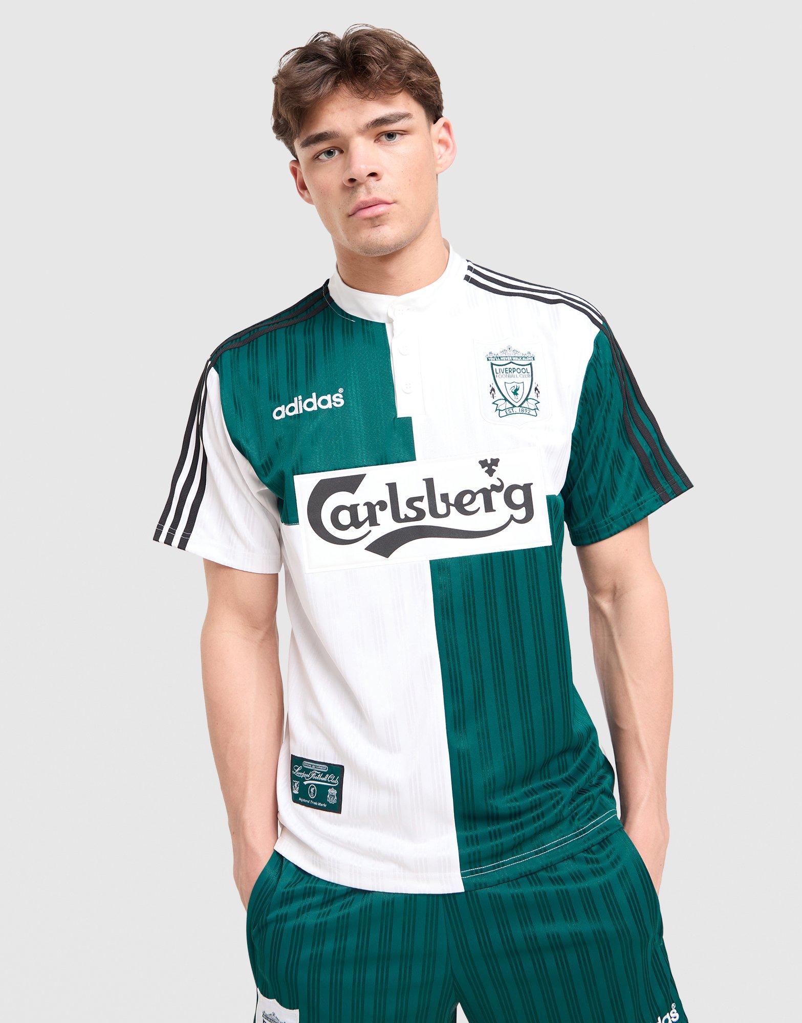 White adidas Liverpool FC 95/96 Away Shirt - JD Sports Australia