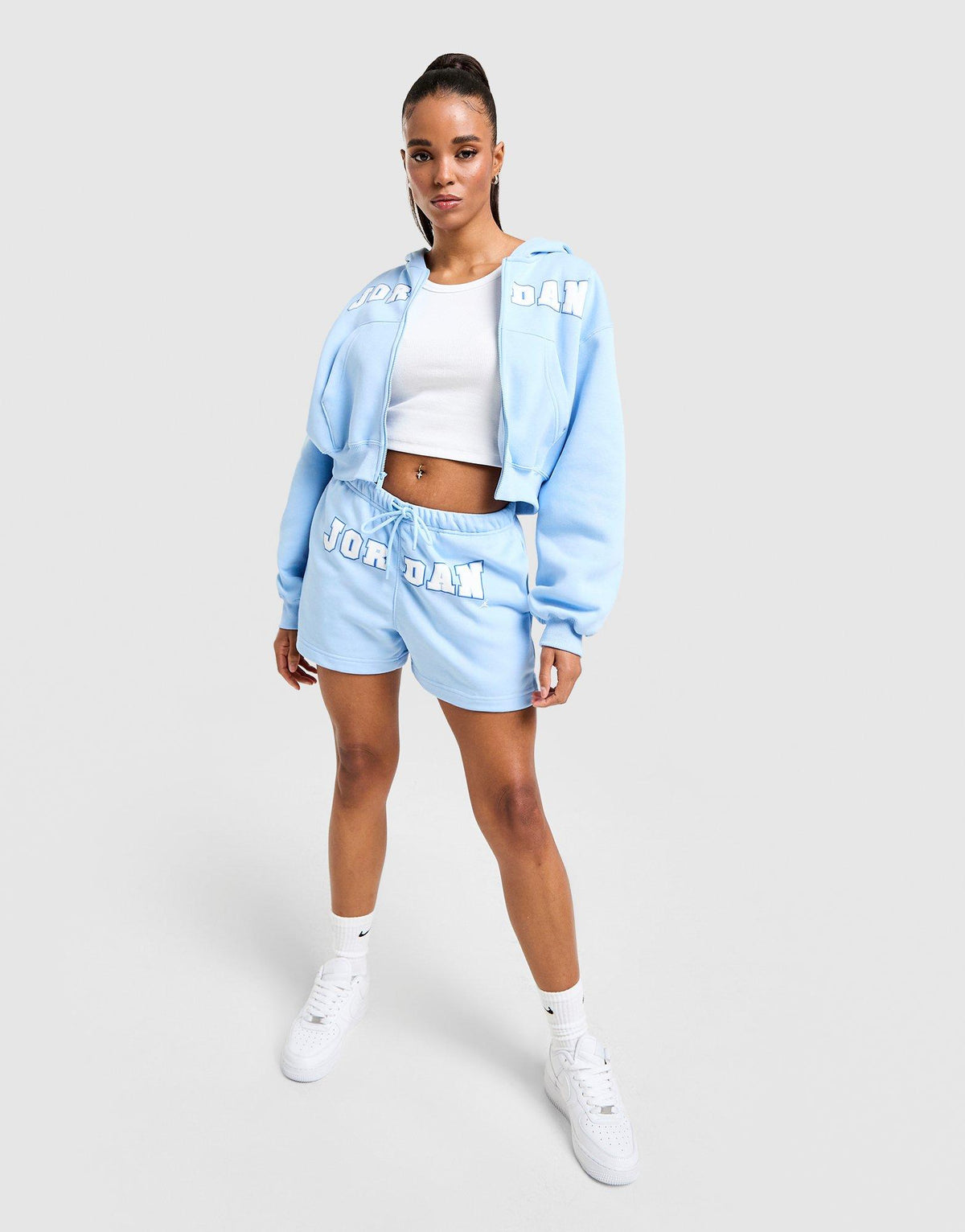Graphic Logo Fleece Shorts