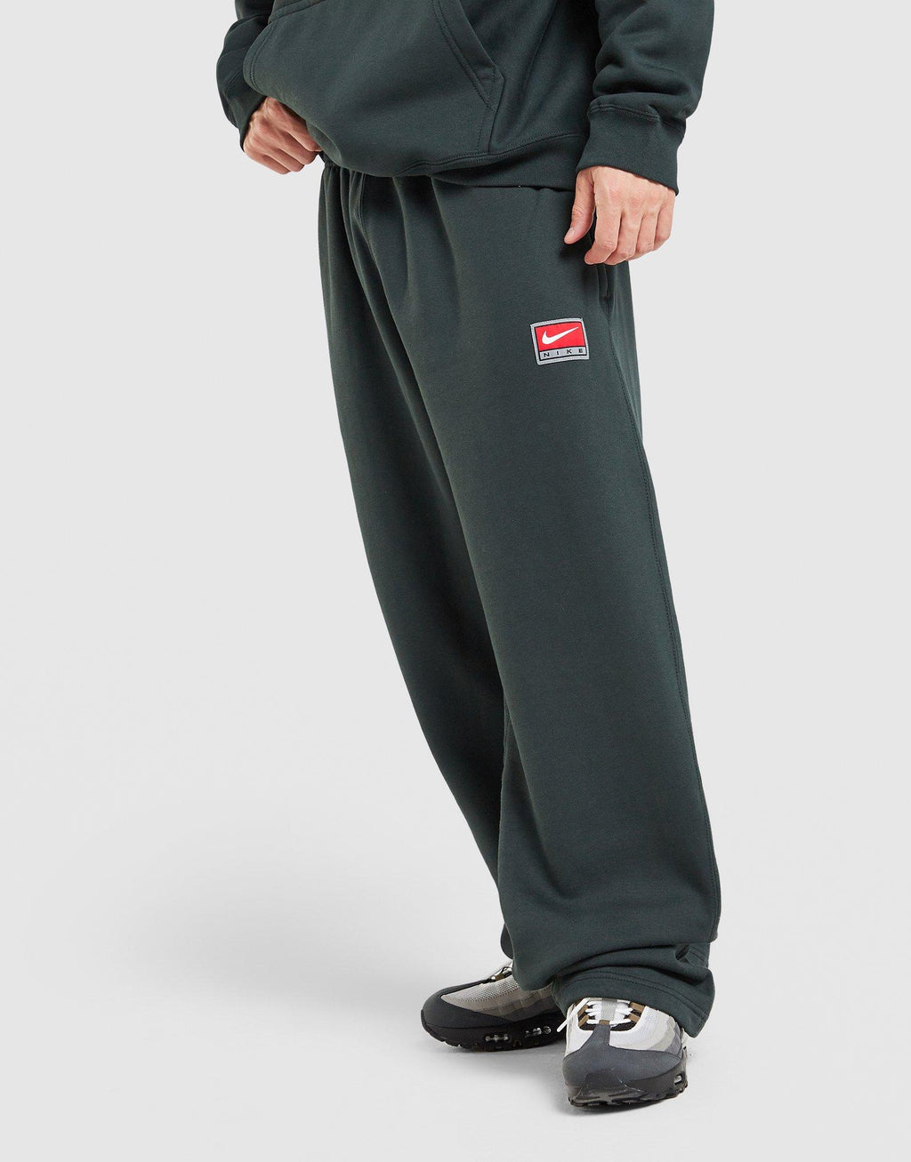 Solo Swoosh Open Hem Fleece Joggers