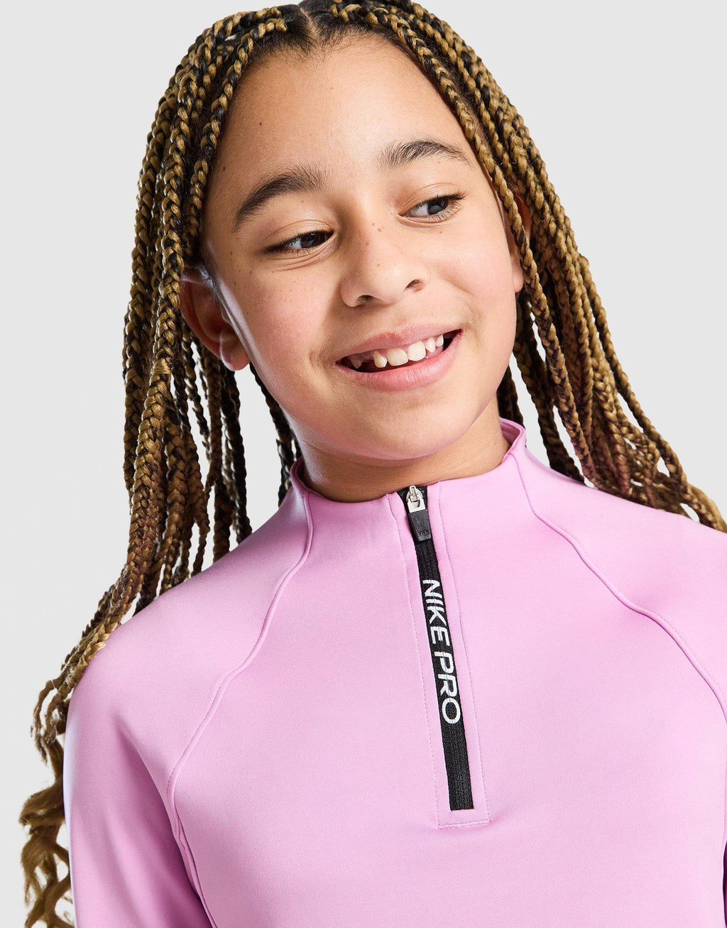 Girls' Pro Dri-FIT 1/2 Zip Top Junior's