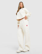 Red Box Wide Joggers