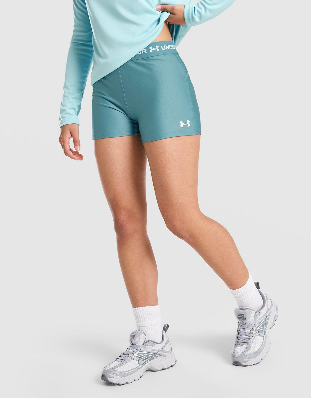 Girls' HeatGear Shorty Shorts Junior