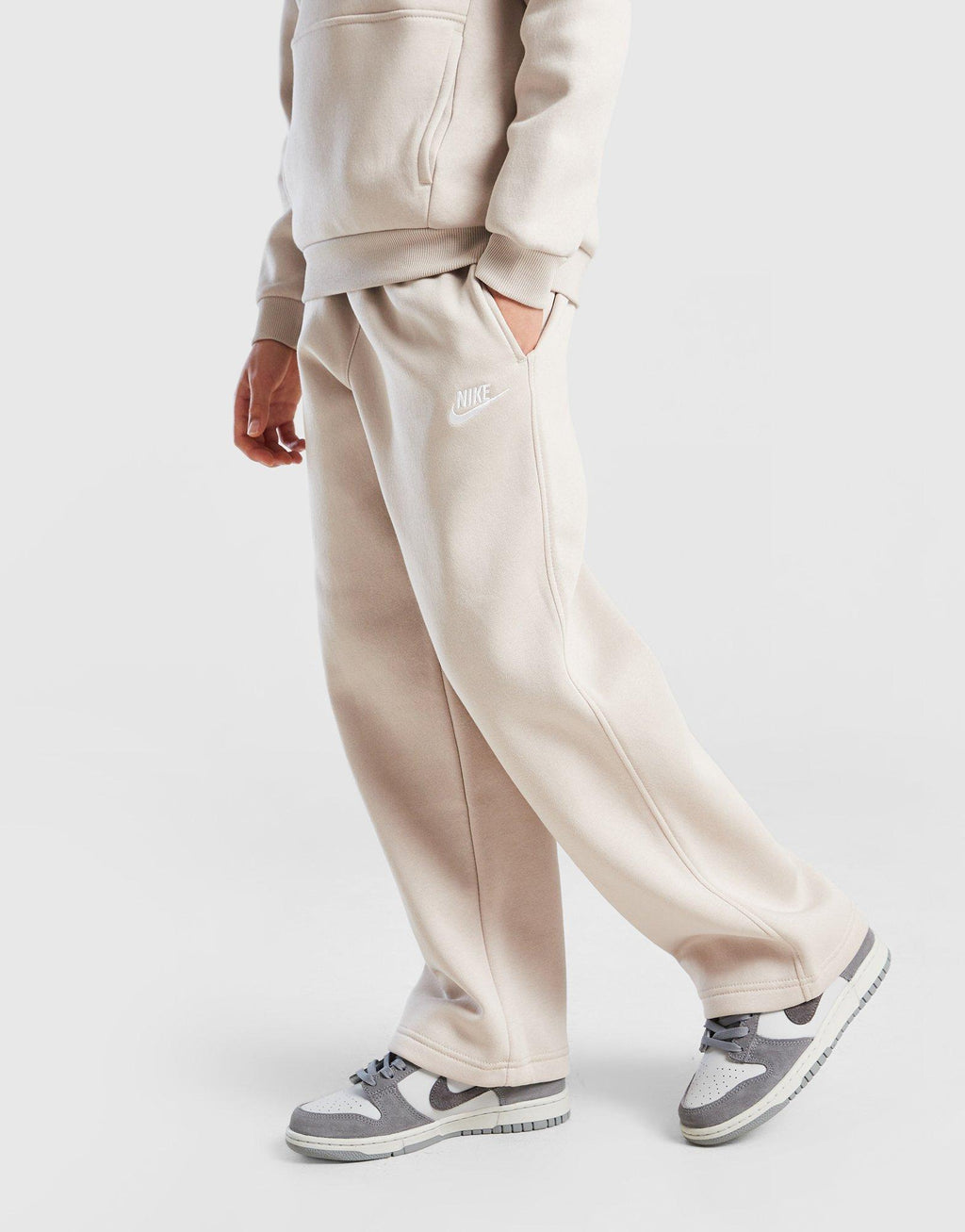 Club Fleece Open Hem Joggers Junior