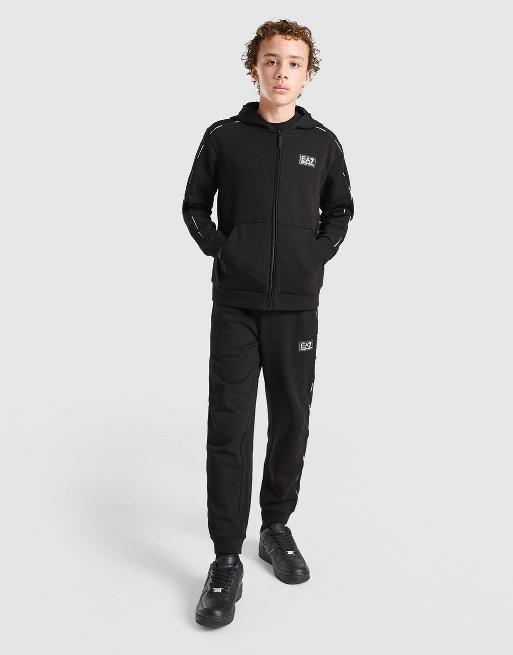 Tape Full Zip Hoodie Junior
