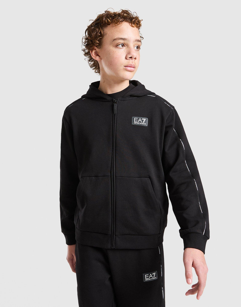 Tape Full Zip Hoodie Junior