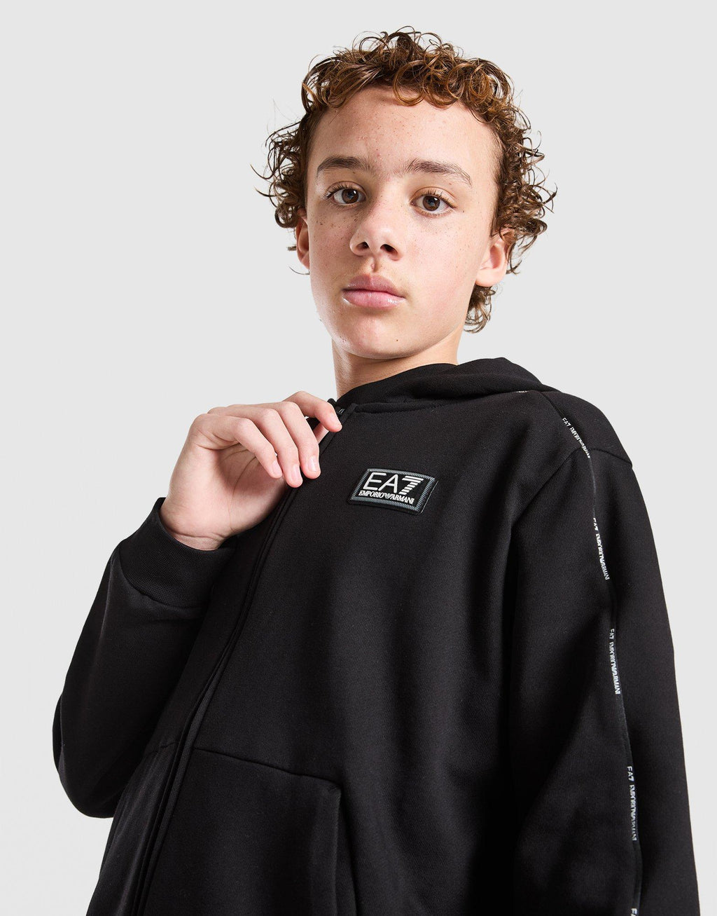 Tape Full Zip Hoodie Junior